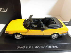 サーブ900ターボ16S　カブリオレ　【ノレブ　1/43　ミニカー】　NOREV　Saab900