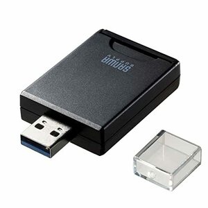 サンワサプライ UHS-II対応SDカードリーダー（USB Aコネクタ） ADR-3SD4BK