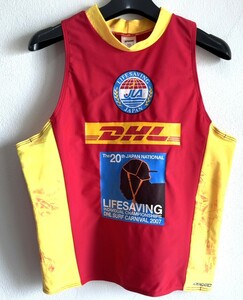 JLA ライフセービング　DHL SURF CARNIBAL2007 ラッシュガード　XXL