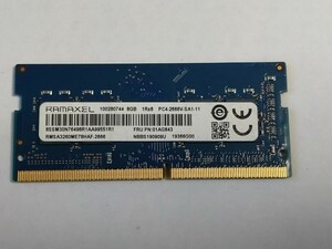 RAMAXEL PC4-2666V DDR4 8GB 増設メモリ ノートPC用メモリ