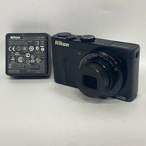 1円~【実働】ニコン クールピクス Nikon COOLPIX P300 ブラック Nikkor 4.2X WIDE OPTICAL ZOOM VR コンパクトデジタルカメラ J120060