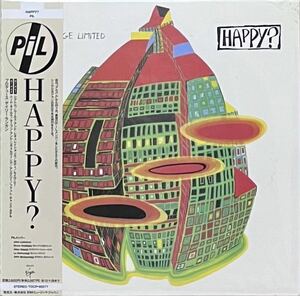 【 パブリック・イメージ・リミテッド ハッピー? 】紙ジャケ SHM-CD Happy ？ Public Image Limited Post-Punk John Lydon Supreme Ltd.