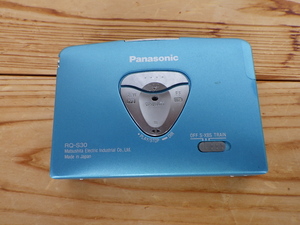 Panasonic　カセットプレーヤー　RQ-S30　 アースブルー　ジャンク