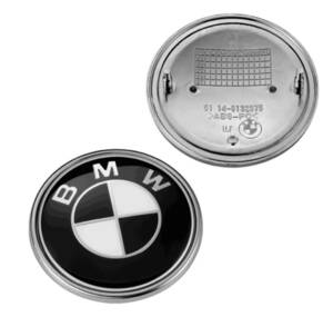 BMWエンブレム 82mm 黒白　BMWエンブレム