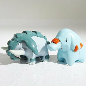 ★中古★トミー ポケモン モンスターコレクション ゴマゾウ ドンファン 2体セット(TOMY/モンコレ/レトロ/当時物)★【TY712】