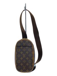 LOUIS VUITTON◆ポシェット・ガンジュ_モノグラム・キャンバス_BRW/PVC/BRW/総柄