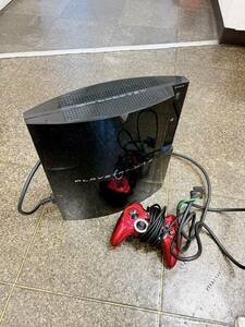PS3本体 CECHB00 ブラック 初期型 SONY コントローラー プレステ3 電源コード 通電確認済