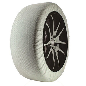 ISSE イッセ スノーソックス スーパーモデル タイヤサイズ255/50R20に対応 高品質タイプ ホワイト (サイズ74/2個入り) 布製タイヤチェーン