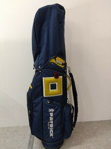 希少★ONOFF×PATRICK CADDIE BAG 2_NV/YL ONOFF オノフ パトリック キャディバッグ PB0121 SP-22-08 9型 2.8kg 47インチ対応 訳あり