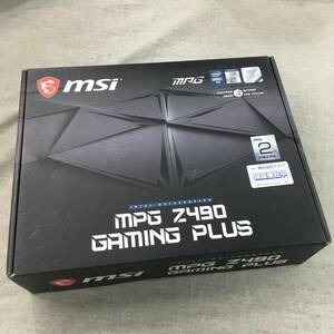 現状品 MSI MPG Z490 GAMING PLUS マザーボード ATX [Intel Z490チップセット搭載] MB4954
