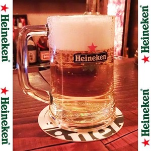 送料500円　Heineken ビアジョッキ　ハイネケン