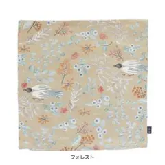 新品　松尾ミユキ　クッションカバー　フォレスト　45×45cm　バード　鳥　とり