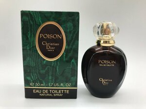 ■【YS-1】 香水 ■ クリスチャン・ディオール Christian Dior ■ プワゾン オードトワレ 50ml POISON EDT 【同梱可能商品】K■