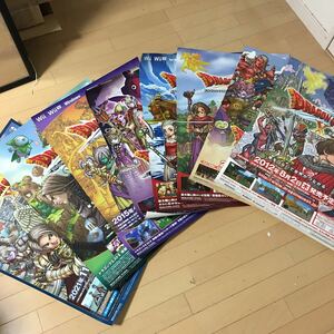 ドラゴンクエスト　X 10 鳥山明　ポスター　8種類