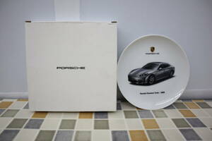 ∵自動車関連グッズ ｜非売品 飾り皿｜PORSCHE ポルシェ パラメーラ ターボ プレート panamera Trubo 2009｜入手困難 ノベルティ ■N5773