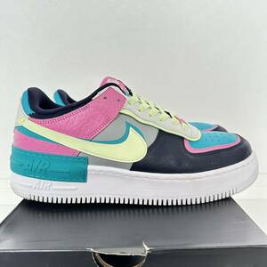 Nike Air Force 1 Low Shadow ナイキ エアフォース1 ロー シャドウ Barely Volt Oracle Aqua CK3172-001 28.5cm