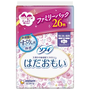 ソフィはだおもい特に多い昼用260羽つき26枚 × 12点