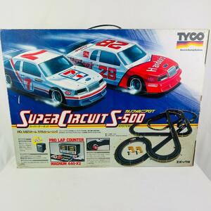 【送料込み】エポック社 TYCO S-500 スーパーサーキット カリフォルニアGT レーシングカー ＃547060