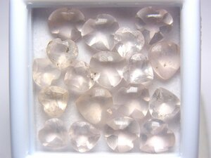 [Shimoe]最落無し！１円～合計１０．４ｃｔ　ローズクォーツルース