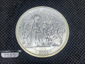 31.1グラム 2022年 (新品) セントヘレナ「ウナとライオン」純銀 1オンス 銀貨