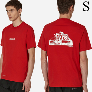 MONCLER FRAGMENT サーカス Tシャツ 赤 S 新品　定価52800円　モンクレール ジーニアス FRGMT CIRCUS ロゴ HF 