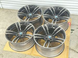 【美品】BMW F87 2シリーズ M2 純正 19インチ 9+39 10J +40 4本 PCD120 5H ハブ径約73mm アルミホイール Mスポーツ M3 M4にも