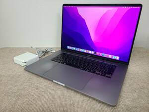 Apple MacBook Pro 16(2019, A2141) Core i7-9750H / 2.6GHz / RAM 32GB / SSD 500GB / Space Gray / AC有 / 動作品 / 充放電回数 : 519