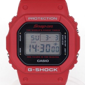 $$ CASIO カシオ G-SHOCK Snap-onコラボ 腕時計 DW-5600VT 目立った傷や汚れなし