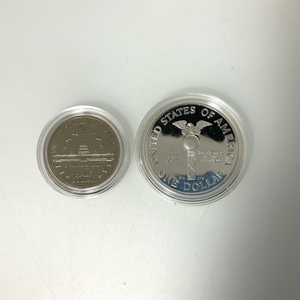 【銀貨２枚セット】1989年 アメリカ議会 設立記念 200周年記念コインセット