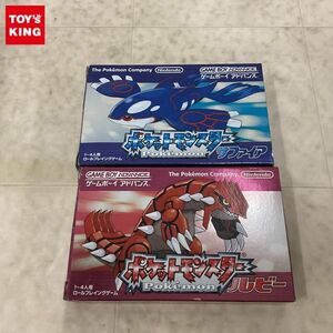 1円〜 ゲームボーイアドバンス ポケットモンスター ルビー サファイア