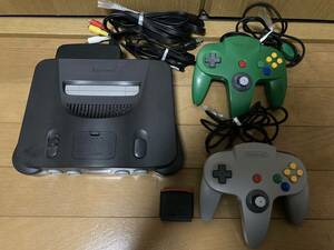 任天堂 NINTENDO 64 本体 メモリー拡張パック コントローラー セット ニンテンドー N64