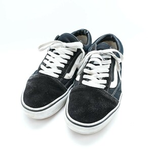 VANS ヴァンズ OLD SKOOL オールドスクール スニーカー キャンバス地 スエード メンズ 黒 ブラック/EC264