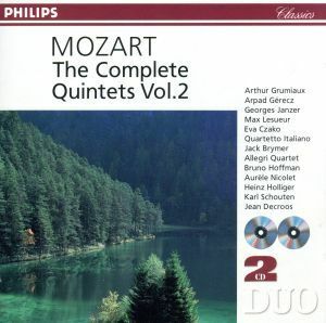 モーツァルト：五重奏曲全集II／（オムニバス）,アルテュール・グリュミオー