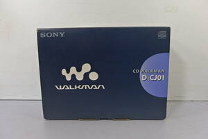 ◆未使用 SONY(ソニー) VBR対応高音質ポータブルCDプレーヤー CDウォークマン D-CJ01 シルバー MP3/CD-R/RW対応 WALKMAN 長時間再生
