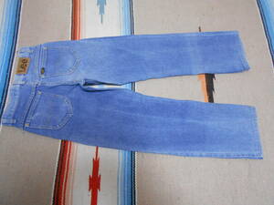 １９８０年代製 Lee Riders ２００Z W27 インディゴ ストレート カウボーイ ビンテージ ジーンズ MADE IN USA VINTAGE JEANS