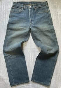 【 LEVI’S 】 90年代 リーバイス 501 501-5900 W32 L36 アメリカ 米国製 刻印555 裾カット済 ■ デニムパンツ ジーンズ ジーパン ■ 松679