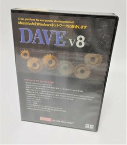 【同梱OK】 DAVE v8 / デイヴ / MacintoshとWindowsを接続するためのネットワークソリューション / Mac OS X 10.5 / 10.6