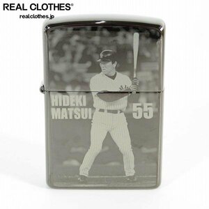 ZIPPO/ジッポー NEWYORK YANKEES/ニューヨークヤンキース 55 MATSUI HIDEKI/松井秀喜 no.0401 04年製 /000