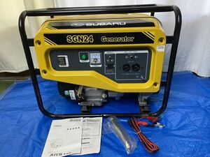 fun★未使用保管品☆SUBARU スバル SGN24 Generator ガソリンエンジン 発電機 50Hz専用 東日本 定格:2kVA 現状品★