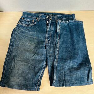 ★ フィリピン製 Levis リーバイス 501 デニムパンツ ジーンズ 501-01 W31L3 平置き ウエスト39.5cm 着丈98cm 股上28.5cm