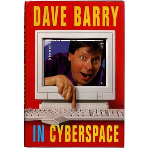 本 洋書 「DAVE BARRY IN CYBERSPACE (デイヴ・バリーの笑えるコンピュータ)」 Dave Barry著 Crown Publishers (クラウン書店) アメリカ