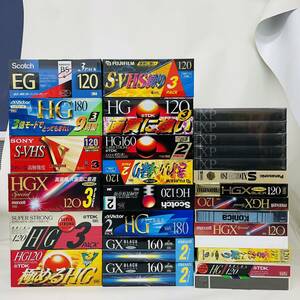 50本セット VHSテープ scotch/Victor/SONY/maxell/TDK/FUJIFILM など ※2400010371851