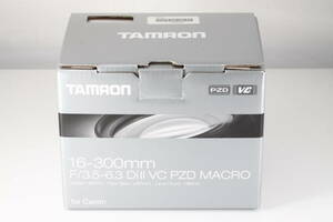 ★超極上美観★ TAMRON 16-300mm F3.5-6.3 Di II VC PZD MACRO Canon用 シリアル一致元箱付 ★完動品★ キャノン #052