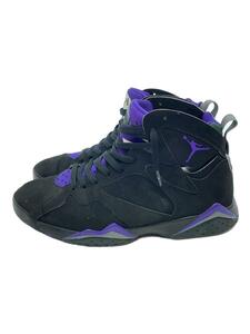 NIKE◆AIR JORDAN 7 RETRO/エアジョーダンレトロ/ブラック/304775-053/29cm/ブラック