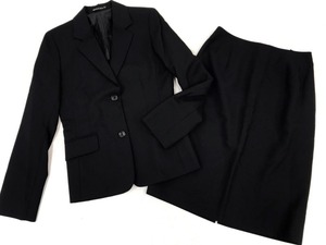 2498　【　ＩＮＥＤ　】　セットアップスーツ　/　ジャケット・スカート　サイズ:11　 色：ブラック