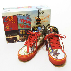 Vivienne Westwood Anglomania × VANS “Piccadilly Circus” SK8-HI スニーカー ヴィヴィアンウエストウッド アングロマニア 靴 シューズ