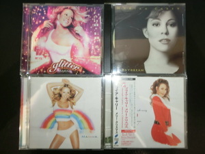 マライア・キャリー glitter/DAYDREAM/RAINBOW/メリークリスマス CD 4枚