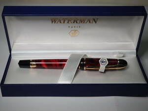 未使用 WATERMAN ウォーターマン 万年筆 ペン先 EF 極細 外箱 説明書 保証書付