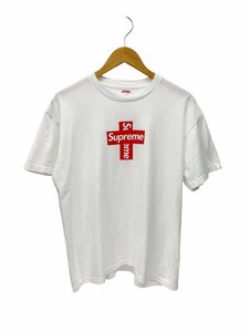 Supreme (シュプリーム) 20AW Cross Box Logo Tee クロスボックスロゴ 半袖 Tシャツ USA製 M ホワイト メンズ/028