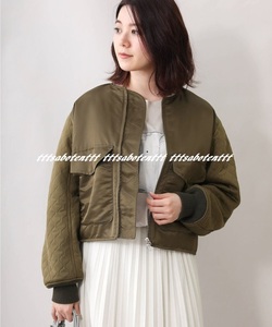 定価28.000 新品 MANON “crew military blouson” ミリタリーブルゾン ジャケット 0 マノン